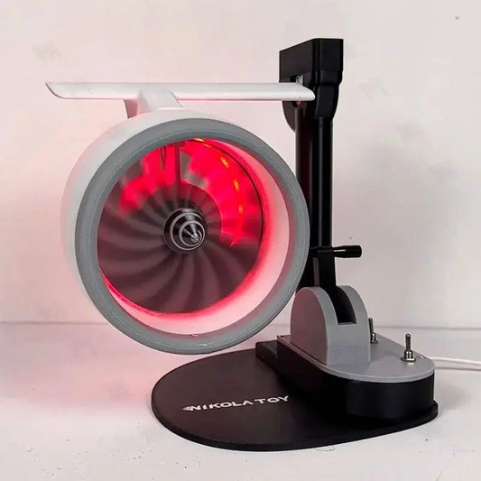 Desktop Fan USB Turbofan Aircraft Engine